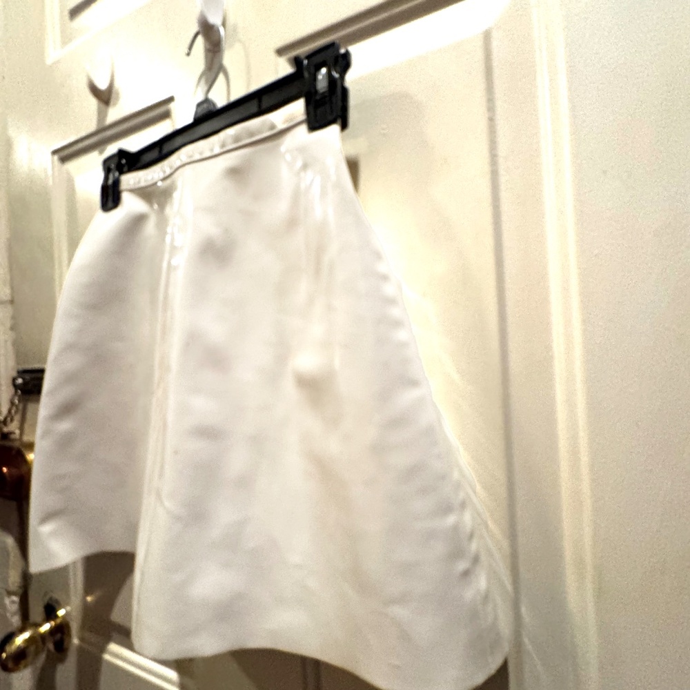 American Apparel Basic Instinct White Skater Pvc … - image 6